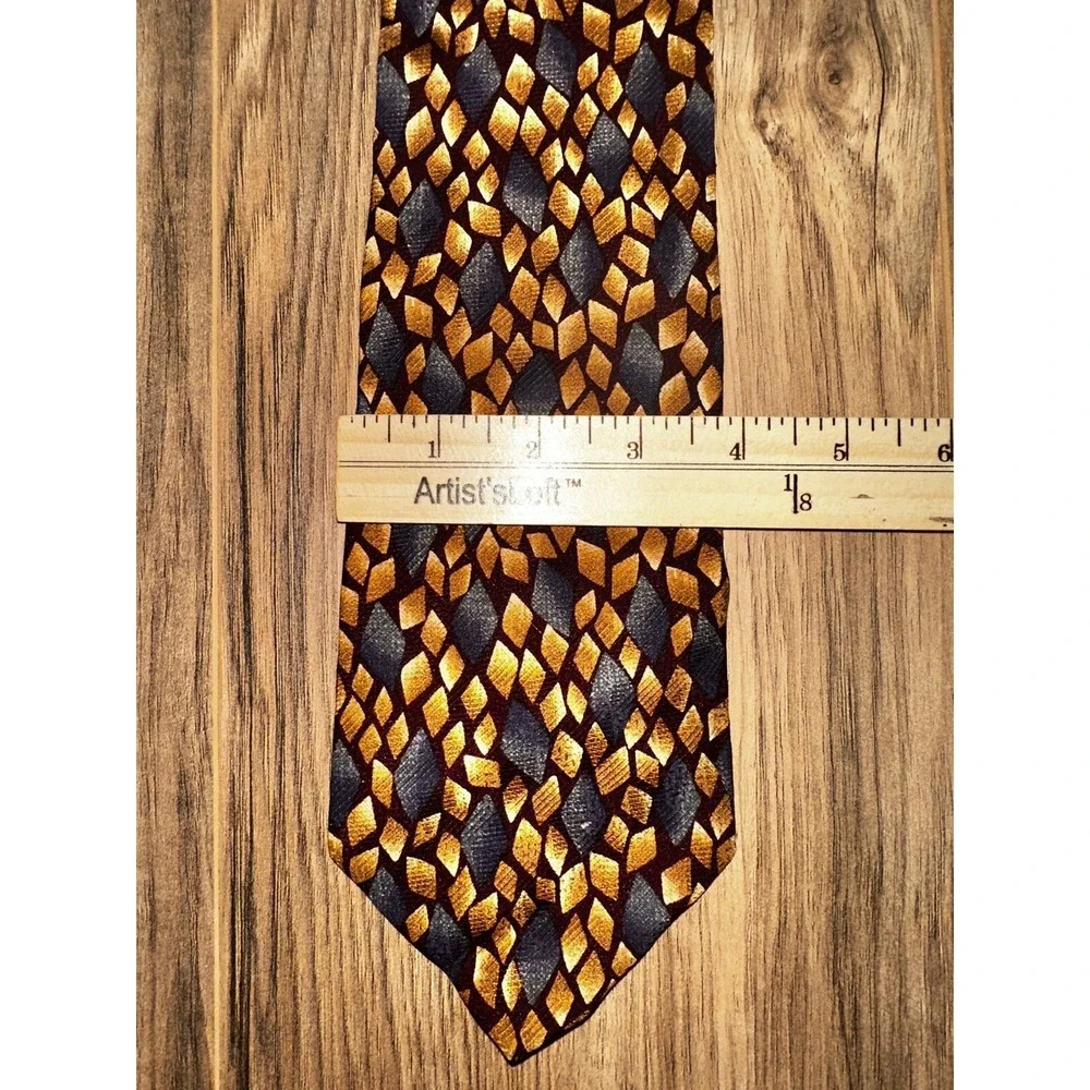 Robert Talbott Men's Neck Tie Studio Britches‎ Silk Hand Made